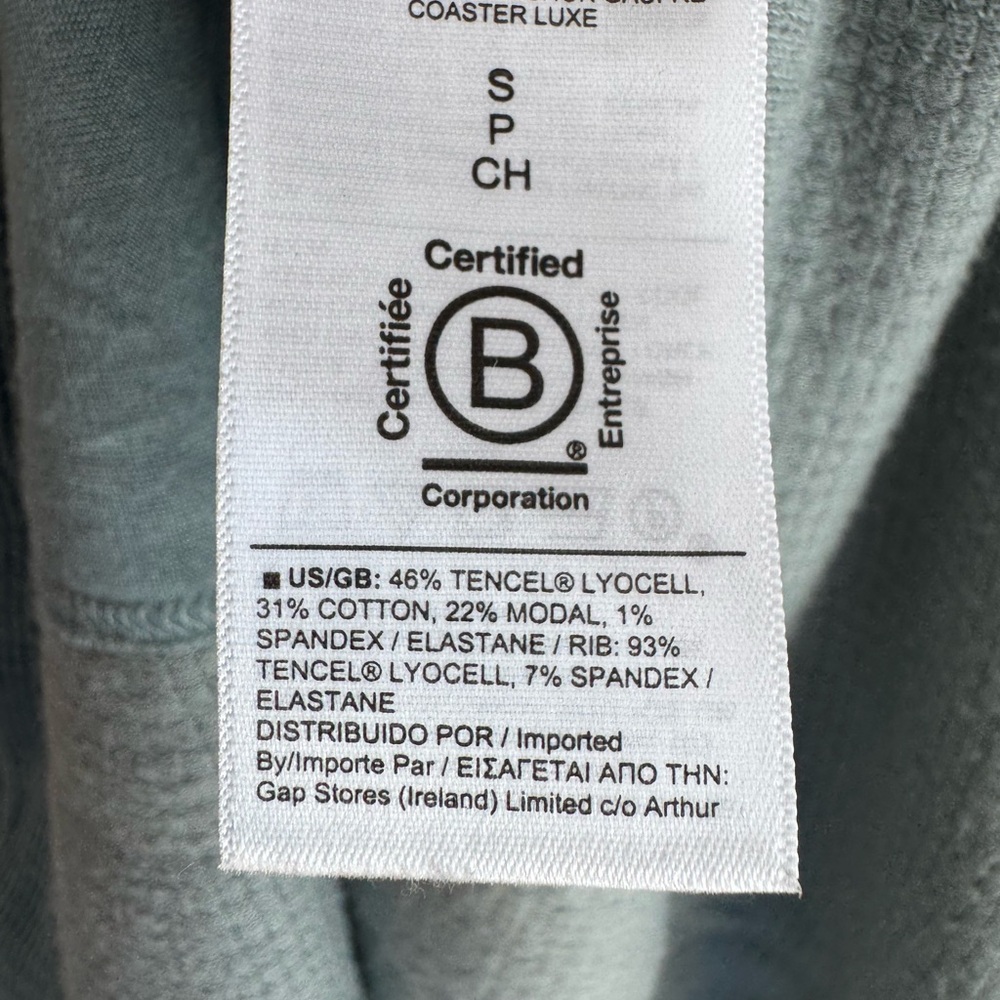 Athleta Coaster Luxe Waffle Hoodie Pullover - Picture 6 of 7